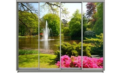 Dulap Print 4 Usi 2304, L280 x H240 x A60