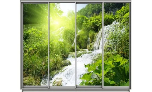 Dulap Print 4 Usi 260, L280 x H240 x A60