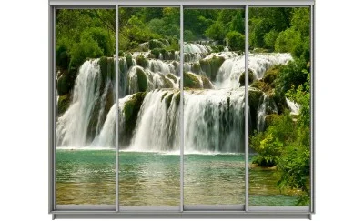 Dulap Print 4 Usi 39, L280 x H240 x A60