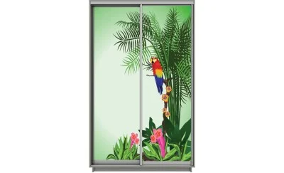 Dulap Print 2 Usi 394, L160 x H220 x A60