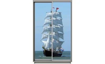 Dulap Print 2 Usi 330, L160 x H220 x A60