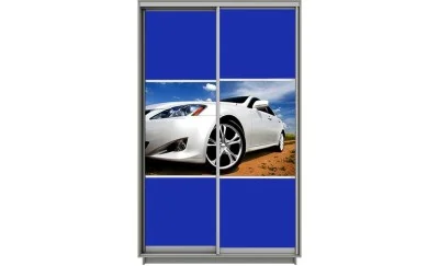 Dulap Print 2 Usi 43, L160 x H220 x A60