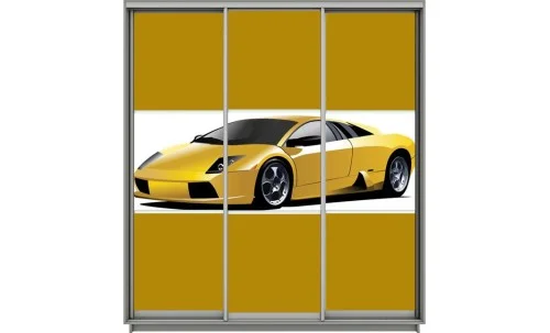 Dulap Print 3 Usi 151, L190 x H220 x A60