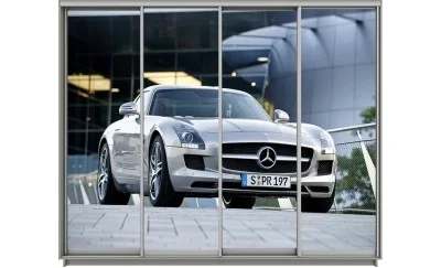 Dulap Print 4 Usi 2991, L280 x H240 x A60