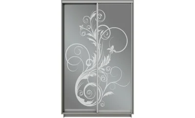 Dulap Oglinda Sablata 2 Usi CT198, L160 X H220 X A45