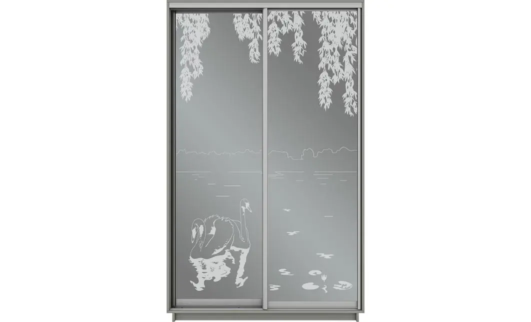 Dulap Oglinda Sablata 2 Usi CT642, L100 x H220 x A45