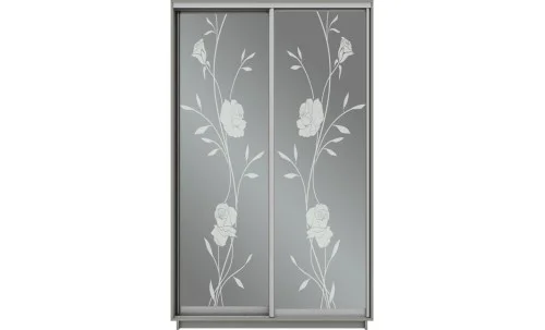 Dulap Oglinda Sablata 2 Usi CT650, L100 x H220 x A45