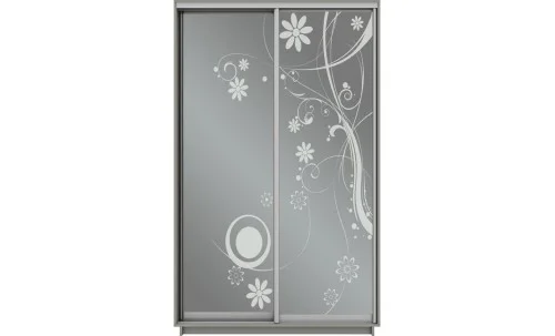 Dulap Oglinda Sablata 2 Usi CT652, L100 x H220 x A45