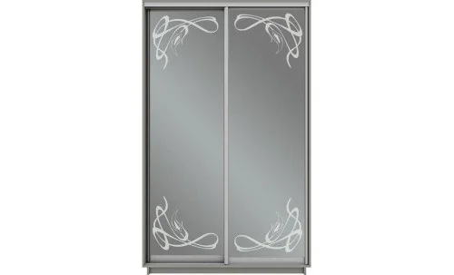 Dulap Oglinda Sablata 2 Usi CT667, L100 x H220 x A45