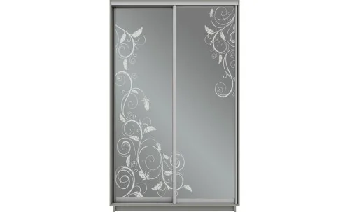 Dulap Oglinda Sablata 2 Usi CT718, L100 x H220 x A45