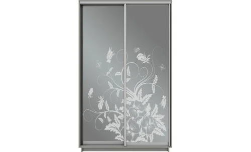 Dulap Oglinda Sablata 2 Usi CT723, L100 x H220 x A45