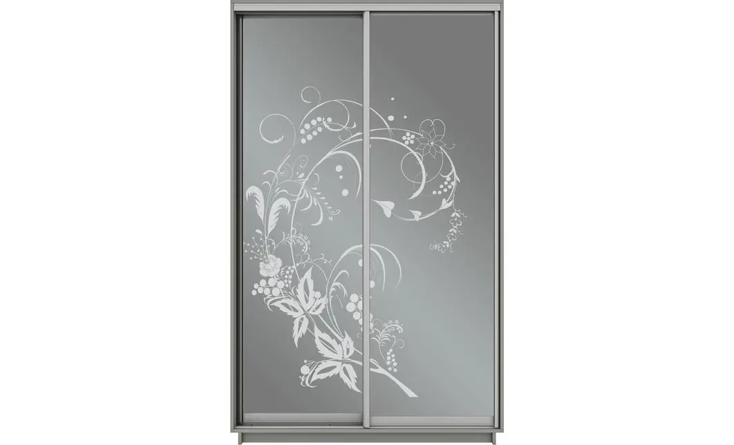 Dulap Oglinda Sablata 2 Usi CT727, L100 x H220 x A45