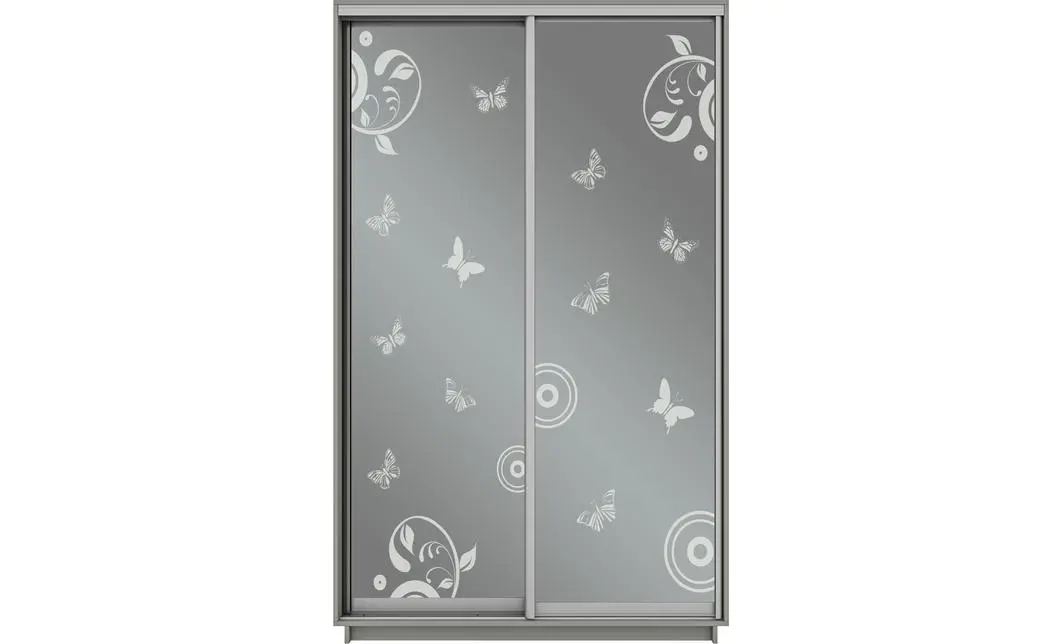 Dulap Oglinda Sablata 2 Usi CT823, L100 x H220 x A45