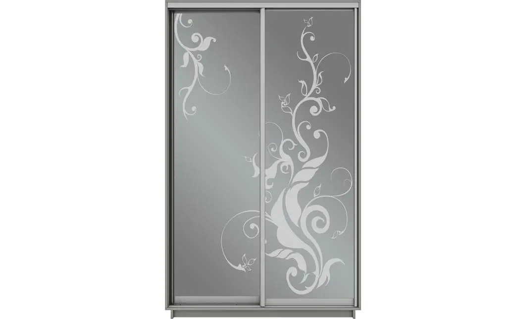 Dulap Oglinda Sablata 2 Usi CT826, L100 x H220 x A45