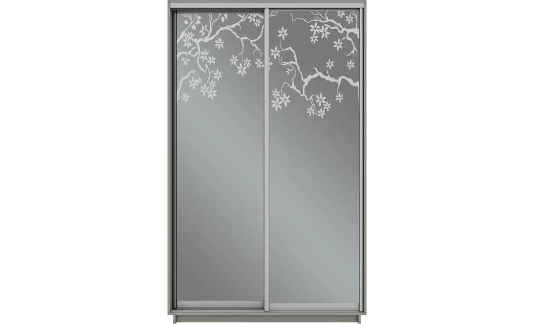 Dulap Oglinda Sablata 2 Usi CT828, L100 x H220 x A45