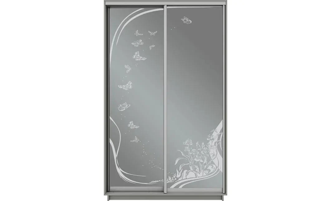 Dulap Oglinda Sablata 2 Usi CT830, L100 x H220 x A45