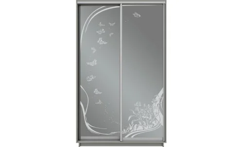 Dulap Oglinda Sablata 2 Usi CT830, L100 x H220 x A45