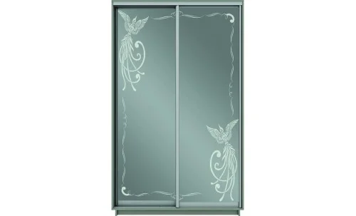 Dulap Oglinda Sablata 2 Usi CT854, L100 x H220 x A45