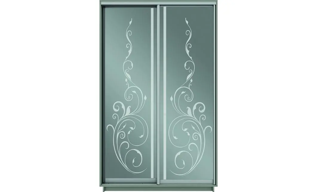 Dulap Oglinda Sablata 2 Usi CT855, L100 x H220 x A45