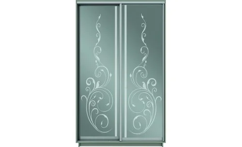 Dulap Oglinda Sablata 2 Usi CT855, L100 x H220 x A45