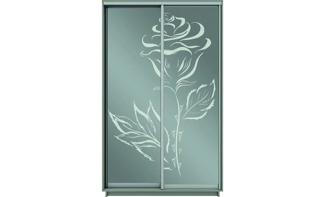 Dulap Oglinda Sablata 2 Usi CT858, L100 x H220 x A45