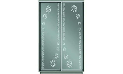 Dulap Oglinda Sablata 2 Usi CT862, L100 x H220 x A45