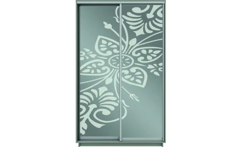 Dulap Oglinda Sablata 2 Usi CT864, L100 x H220 x A45