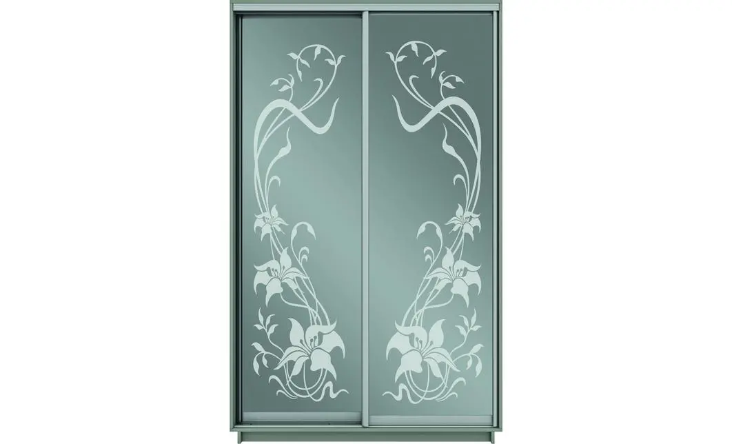 Dulap Oglinda Sablata 2 Usi CT866, L100 x H220 x A45