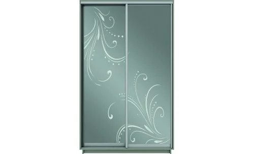 Dulap Oglinda Sablata 2 Usi CT868, L100 x H220 x A45