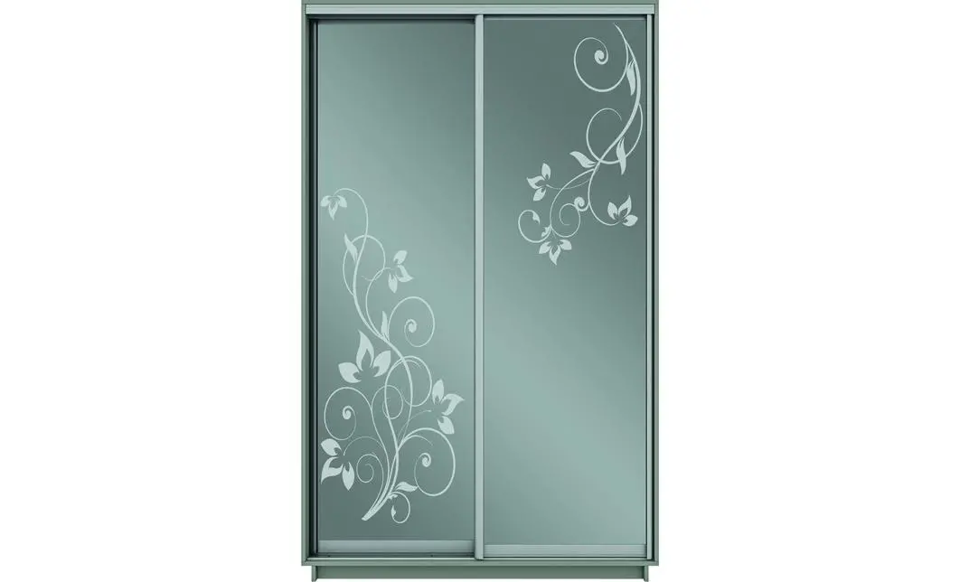 Dulap Oglinda Sablata 2 Usi CT876, L100 x H220 x A45