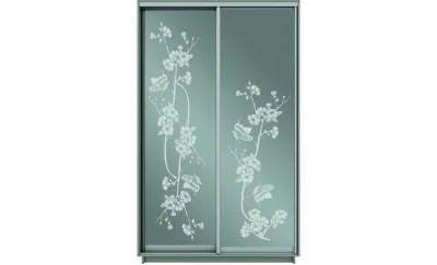 Dulap Oglinda Sablata 2 Usi CT880, L100 x H220 x A45