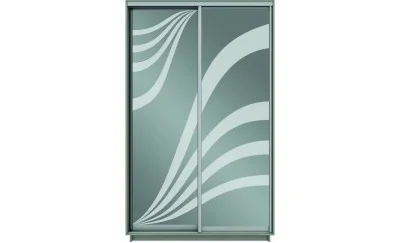 Dulap Oglinda Sablata 2 Usi CT892, L100 x H220 x A45