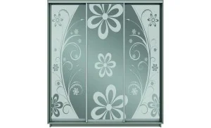 Dulap Oglinda Sablata 3 Usi CT142, L190 X H220 X A45