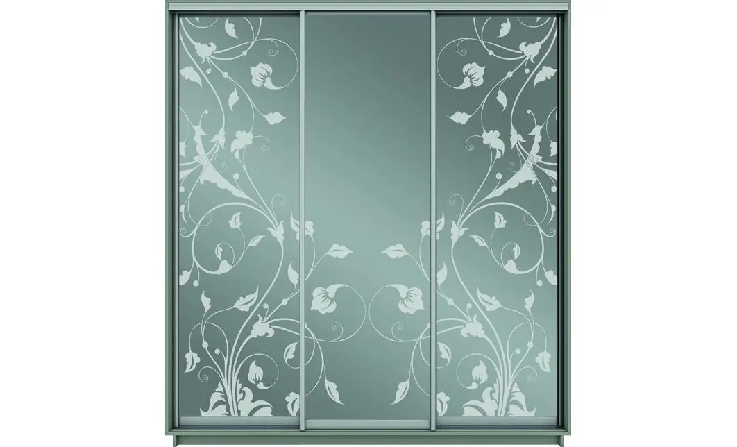 Dulap Oglinda Sablata 3 Usi CT148, L190 X H220 X A45