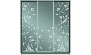 Dulap Oglinda Sablata 3 Usi CT148, L190 X H220 X A45