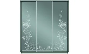 Dulap Oglinda Sablata 3 Usi CT150, L190 X H220 X A45