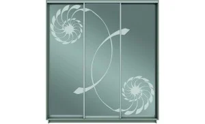 Dulap Oglinda Sablata 3 Usi CT754, L190 X H220 X A45