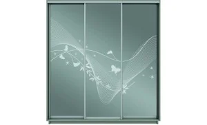 Dulap Oglinda Sablata 3 Usi CT759, L190 X H220 X A45