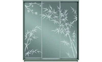 Dulap Oglinda Sablata 3 Usi CT763, L190 X H220 X A45