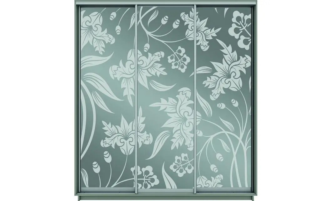 Dulap Oglinda Sablata 3 Usi CT768, L190 X H220 X A45