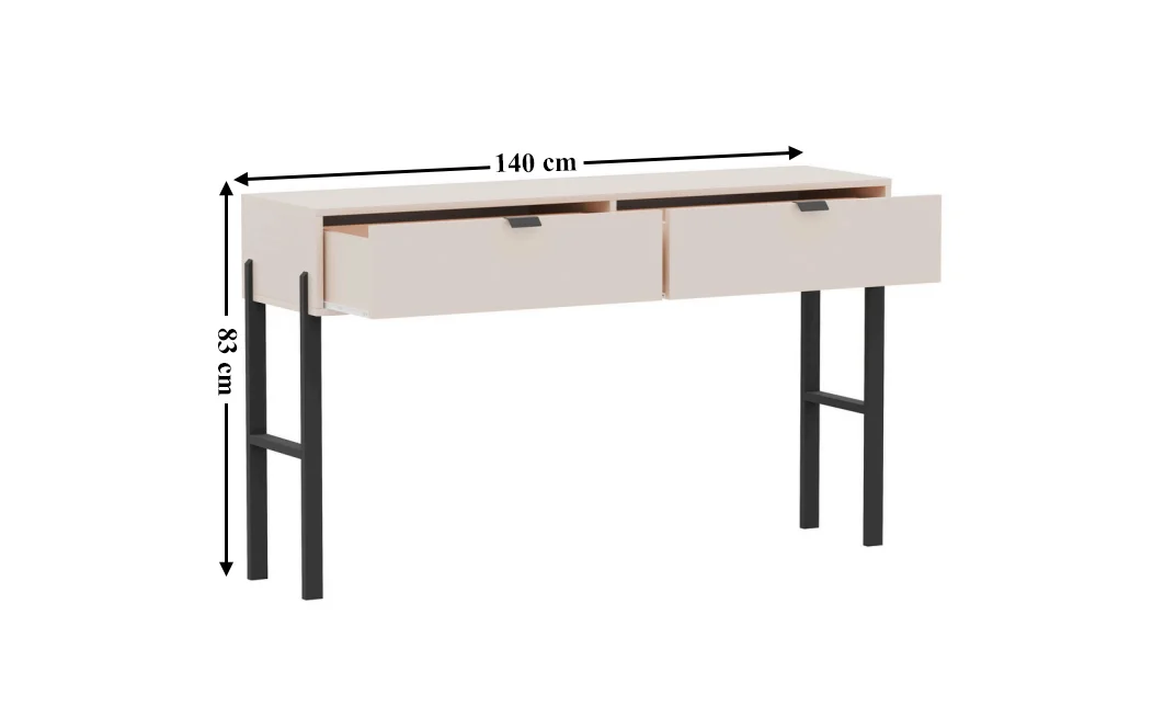 Masă de toaletă Cremona Toaletka 2S 1