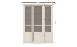 Vitrina Living Sonata Cashmir 3W2S