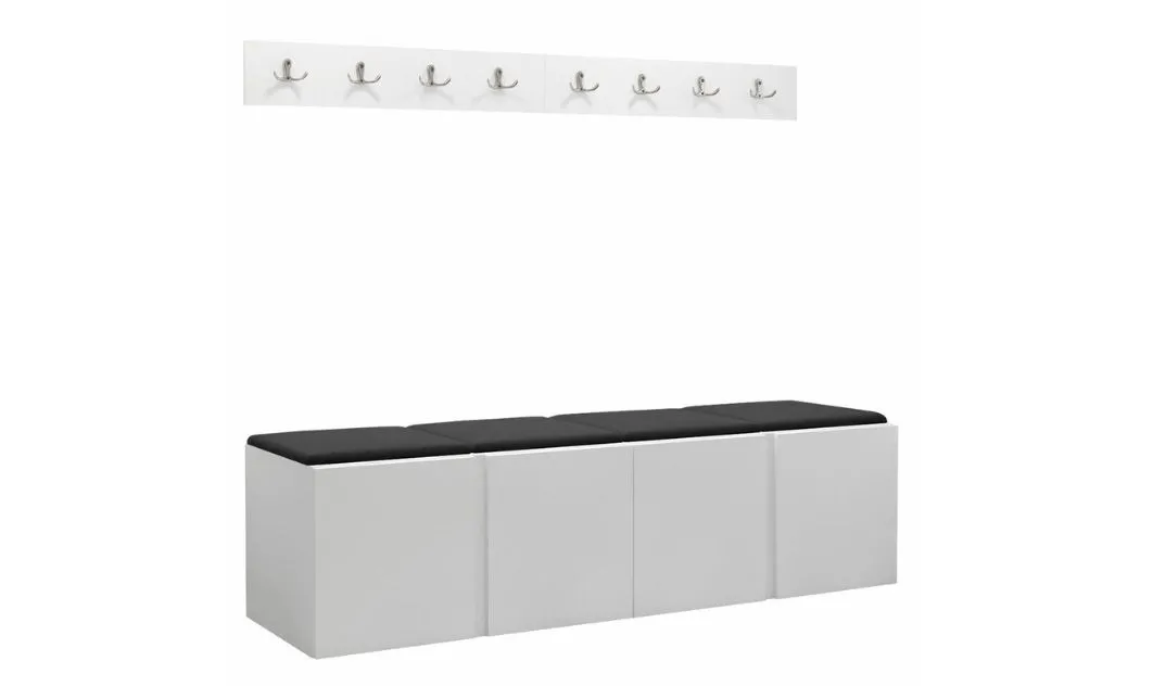 Cuier Hol Luca 14, Alb/Negru - Manila 18 1