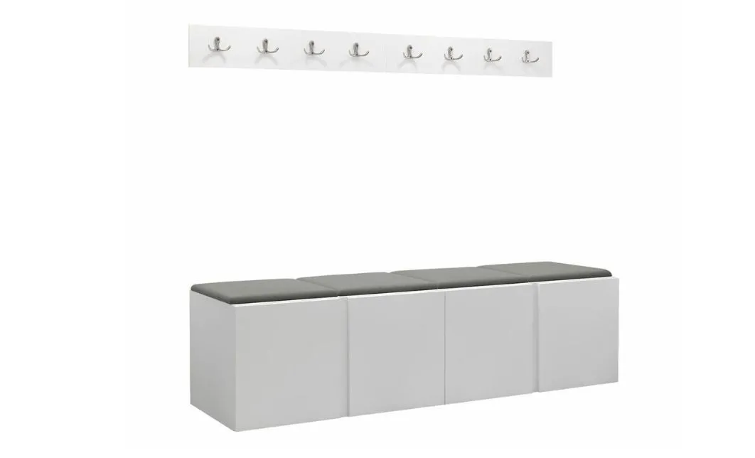 Cuier Hol Luca 14, Alb/Gri - Manila 16 1