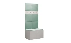 Cuier Hol Luca 10, Alb/Verde menta - Manila 11