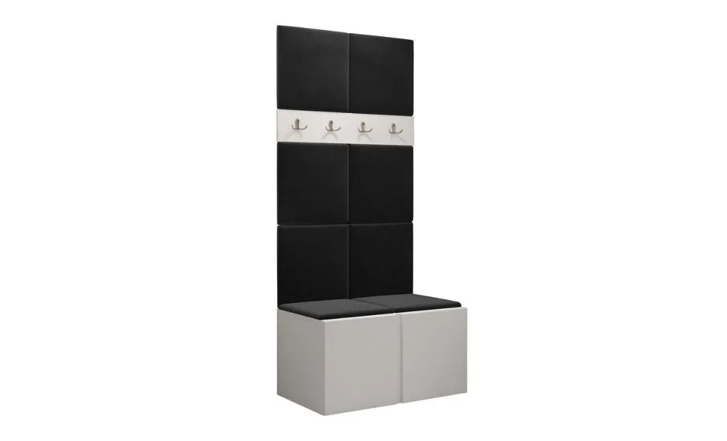 Cuier Hol Luca 10, Alb/Negru - Manila 18 1