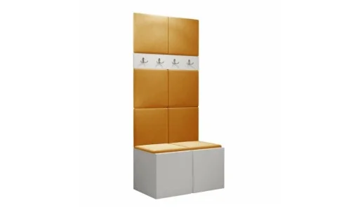 Cuier Hol Luca 10, Alb/Galben - Manila 32