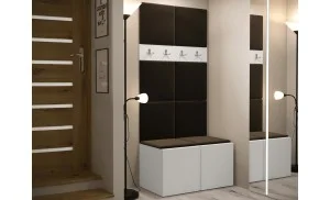 Cuier Hol Luca 10, Alb/Maro - Manila 04