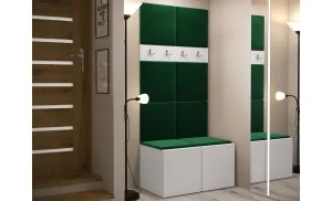 Cuier Hol Luca 10, Alb/Verde - Manila 35