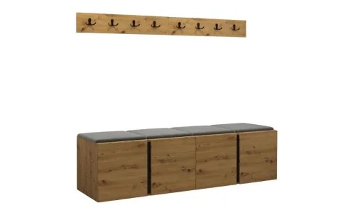 Cuier Hol Luca 14, Artisan/Gri - Manila 16